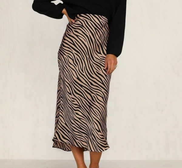 Zebra Print Skirt - Brownie Sunday